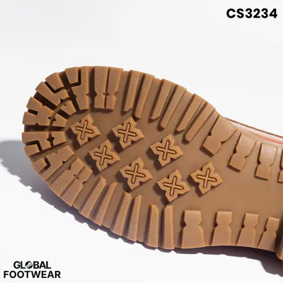 Genuine Leather Retro Thick Soled Leather Casual  Shoes